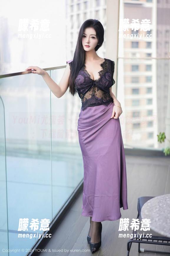 YouMi尤蜜荟 - Emily尹菲的镂空美图：下载前请调整好心理准备！